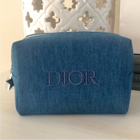 Dior Denim Cosmetic Bag - Picture 2 of 7